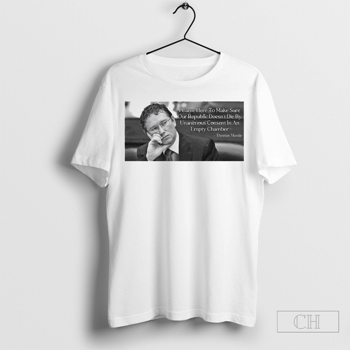 Thomas Massie Unanimous Consent In Am Empty Chamber Quote Shirt Hoodie, Sweatshirt | CoreVibeTees.com