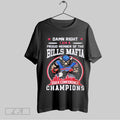 Top Damn Right I Am A Proud Member Of The Bills Mafia Fan 2024 Conference Champions Mascot Skyline Unisex Sweatshirt T...
