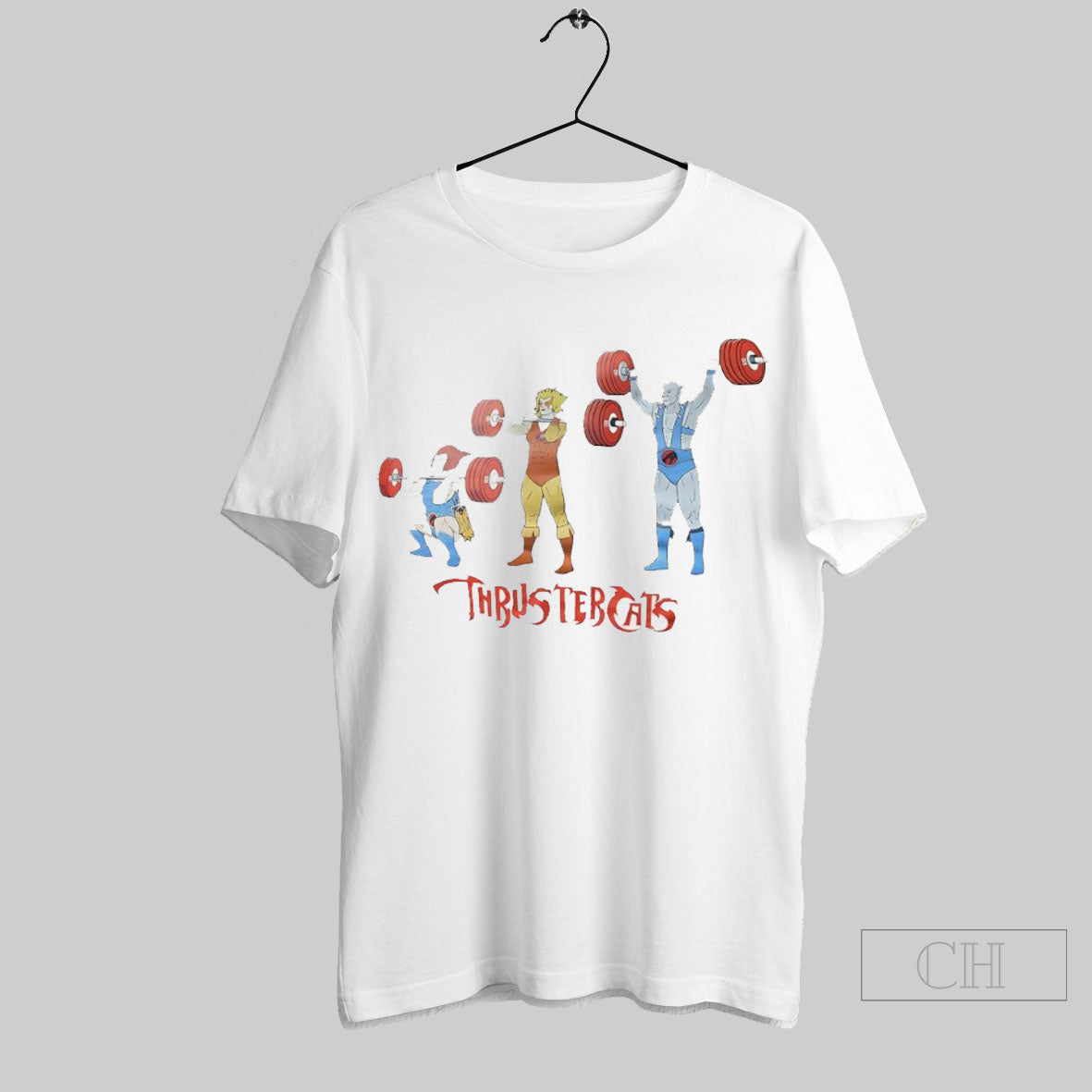 Thundercats Weightlifting Thruster Cats Shirt Hoodie, Sweatshirt | CoreVibeTees.com