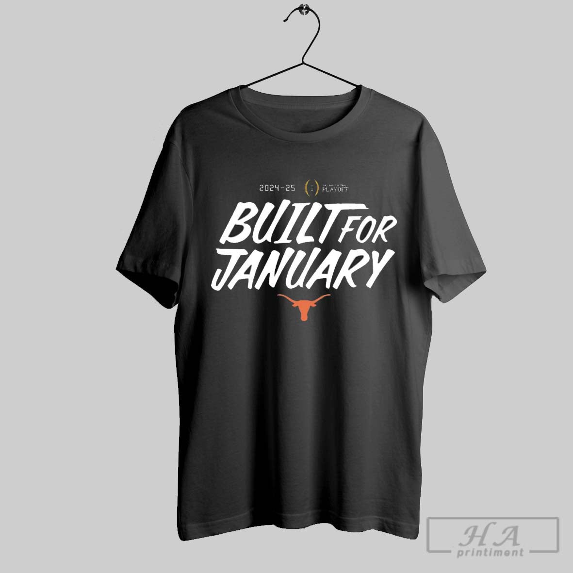 Texas Longhorns College Football Playoff 2024 2025 Built For January T Shirt Hoodie, Sweatshirt | CoreVibeTees.com