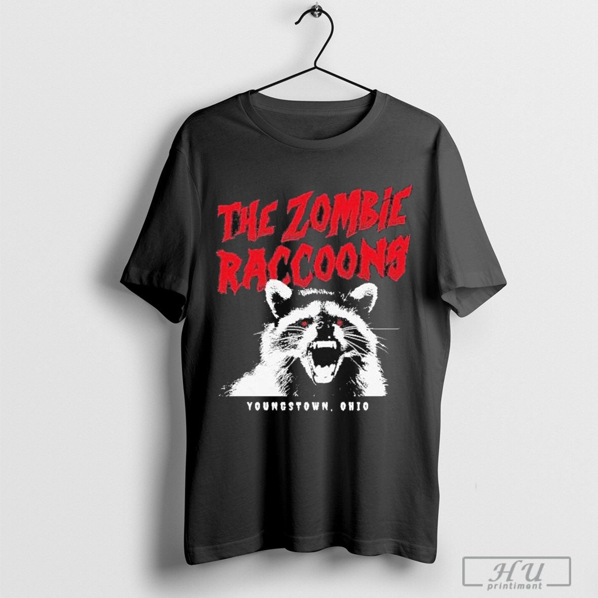 The Zombie Raccoons Youngstown Ohio T-shirts Hoodie, Sweatshirt | CoreVibeTees.com