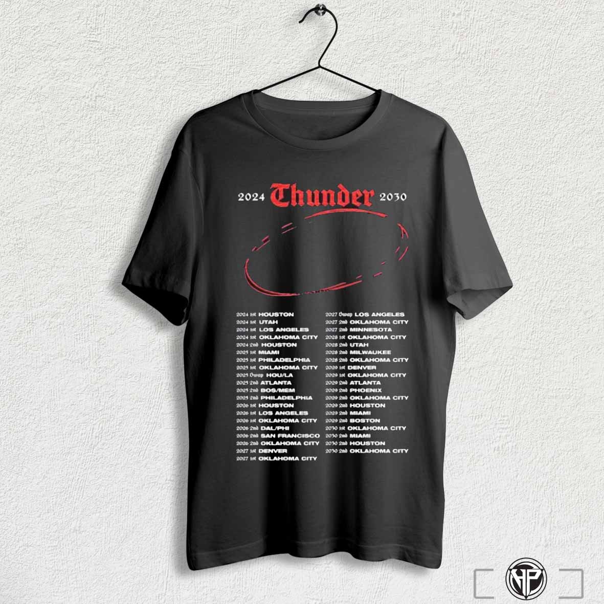 The Uncontested Podcast Thunder World Tour 2024 2030 Shirts Trending Hoodie, Sweatshirt | CoreVibeTees.com