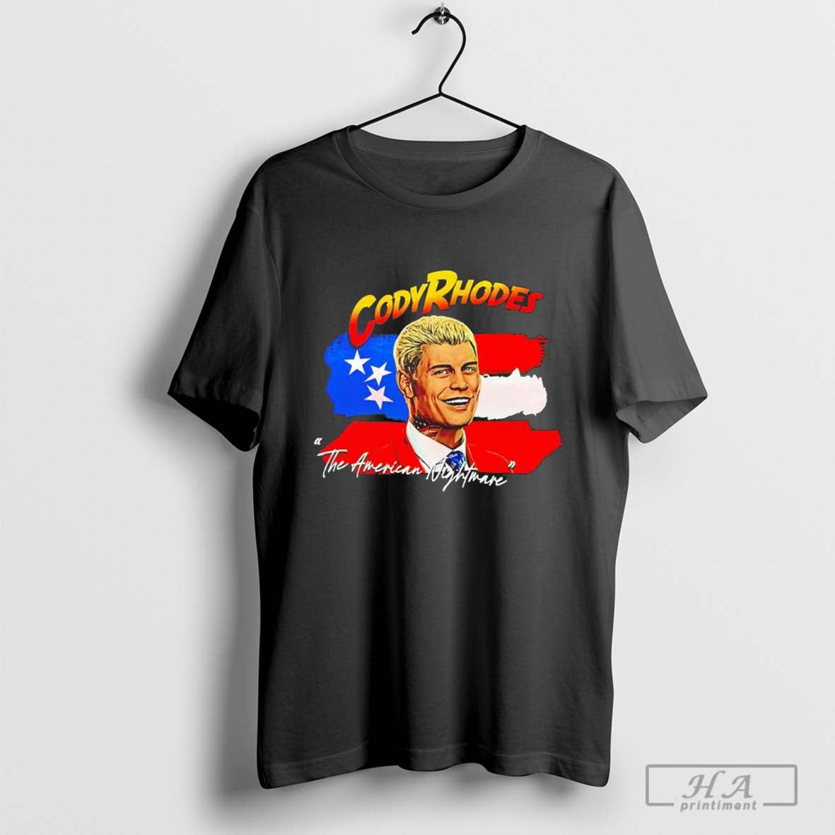 The American Nightmare Cody Rhodes Flag Vintage Shirt Hoodie, Sweatshirt | CoreVibeTees.com