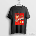 The Chiefs Mmahomes Kareem Hunt Andy Reid remain undefeated 6-0 shirt Hoodie, Sweatshirt | CoreVibeTees.com