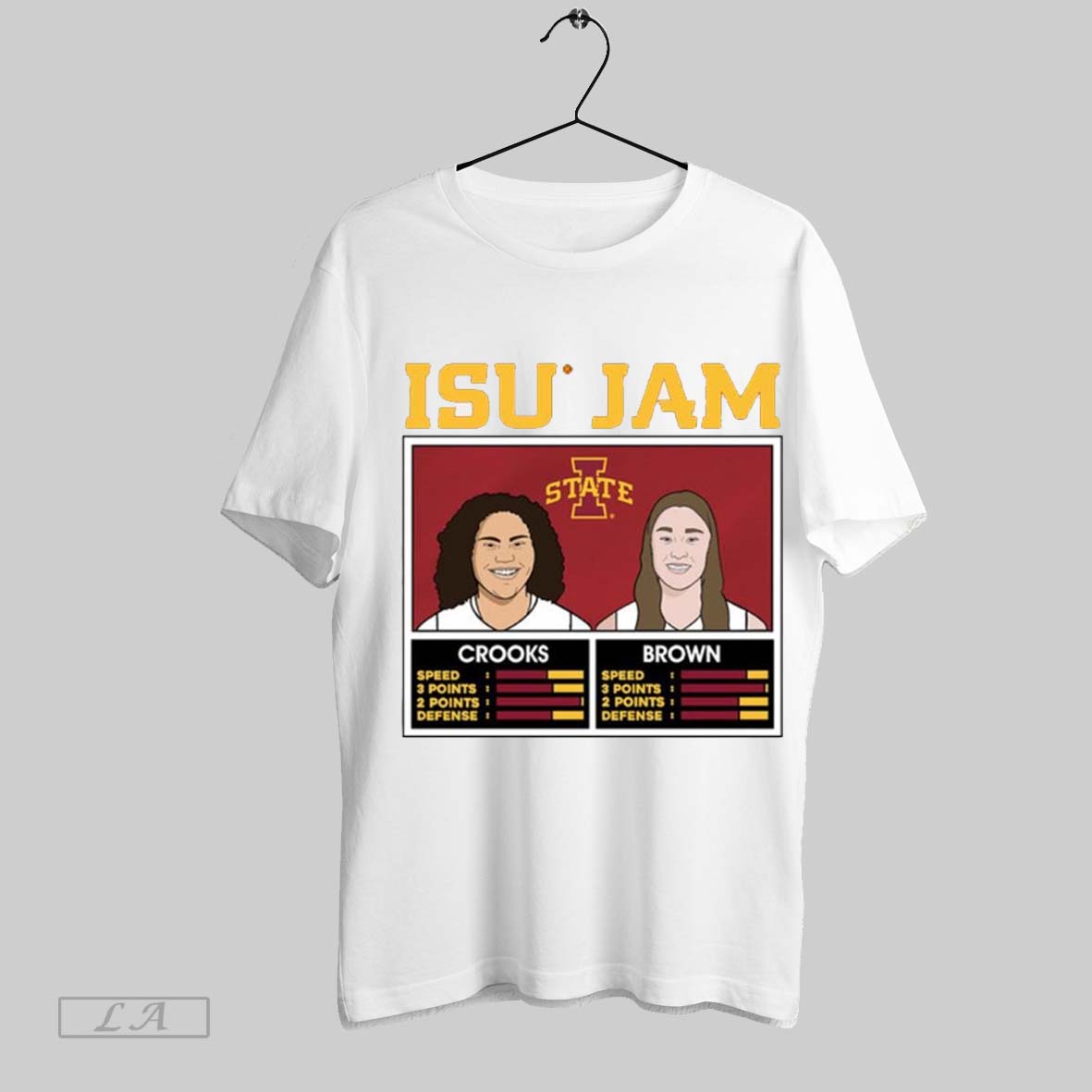 Top Iowa State Cyclones Isu Jam Audi Crooks And Addy Brown Painting 2025 T Shirt Hoodie, Sweatshirt | CoreVibeTees.com