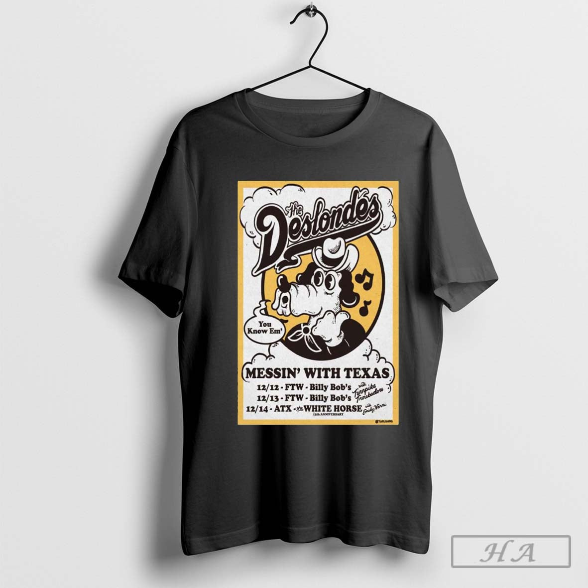 The Deslondes Dec 13 2024 Billy Bobâ€™s Texas in Fort Worth TX t-shirt Hoodie, Sweatshirt | CoreVibeTees.com