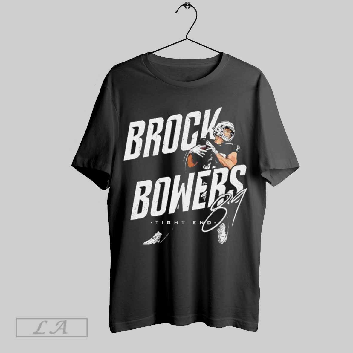 Top Brock Bowers Las Vegas Player Name Tight End Signature T-Shirts, Hoodie, Sweatshirt | CoreVibeTees.com