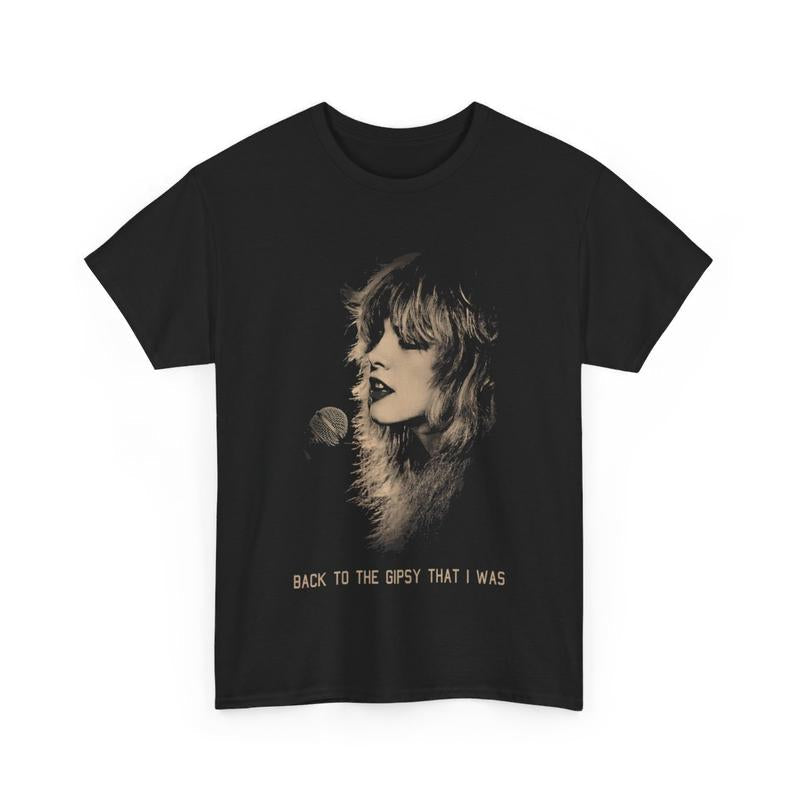 Stevie Nicks Vintage Tee, Stevie Nicks Tour 2024 Cotton Unisex T-Shirt  Menswear Tshirt Hoodie, Sweatshirt (Image 4)
