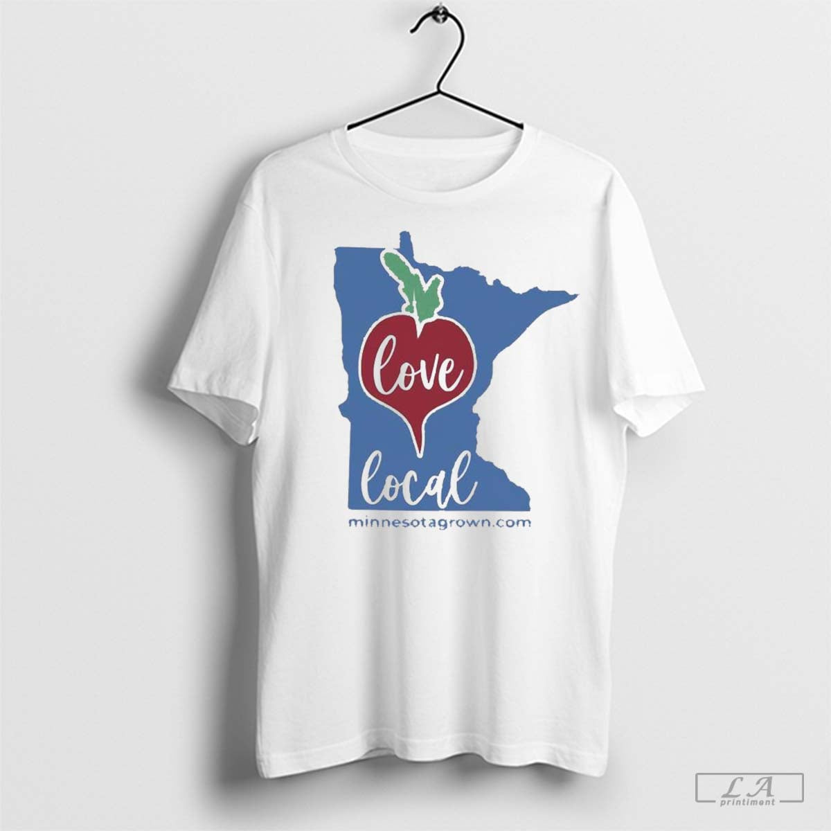 Tim Walz Wearing Love Local Beetroot Shirt Hoodie, Sweatshirt | CoreVibeTees.com
