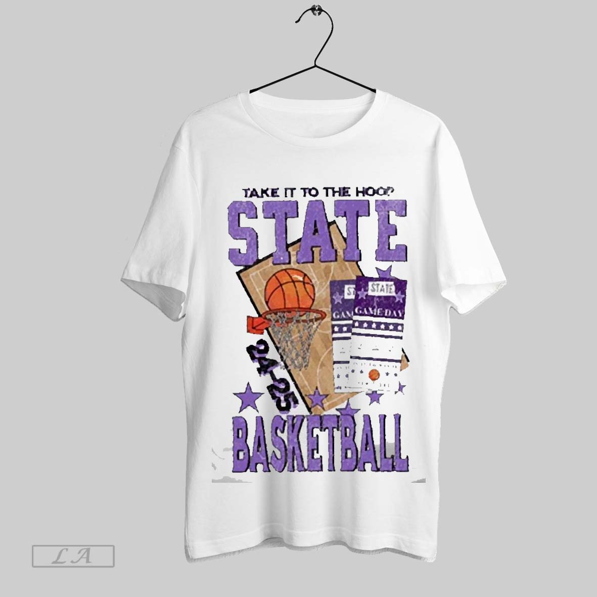 Top K State Basketball Take It To The Hoop 2025 Sweatshirt T Shirt Hoodie | CoreVibeTees.com