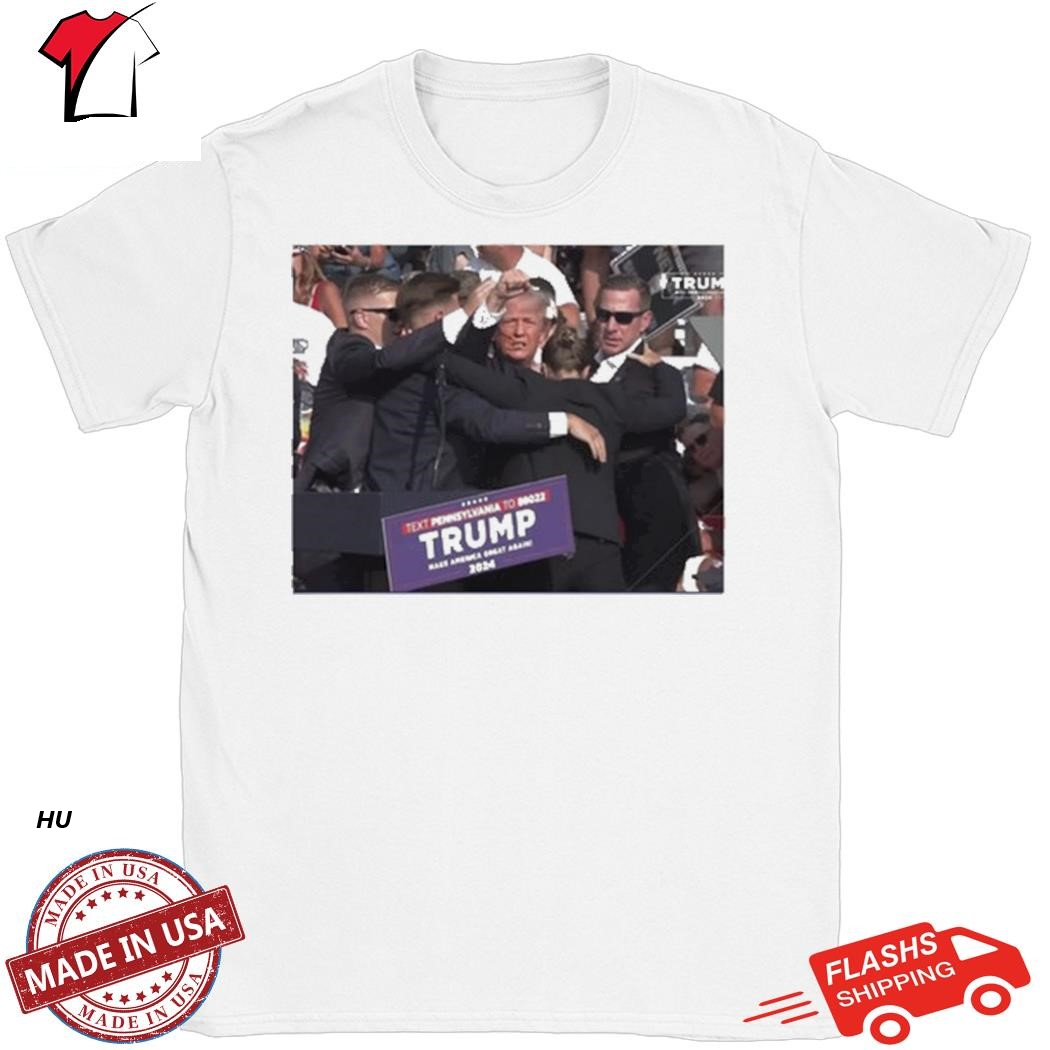 The Champ Is Here Trump Shot Shirt Hoodie, Sweatshirt | CoreVibeTees.com