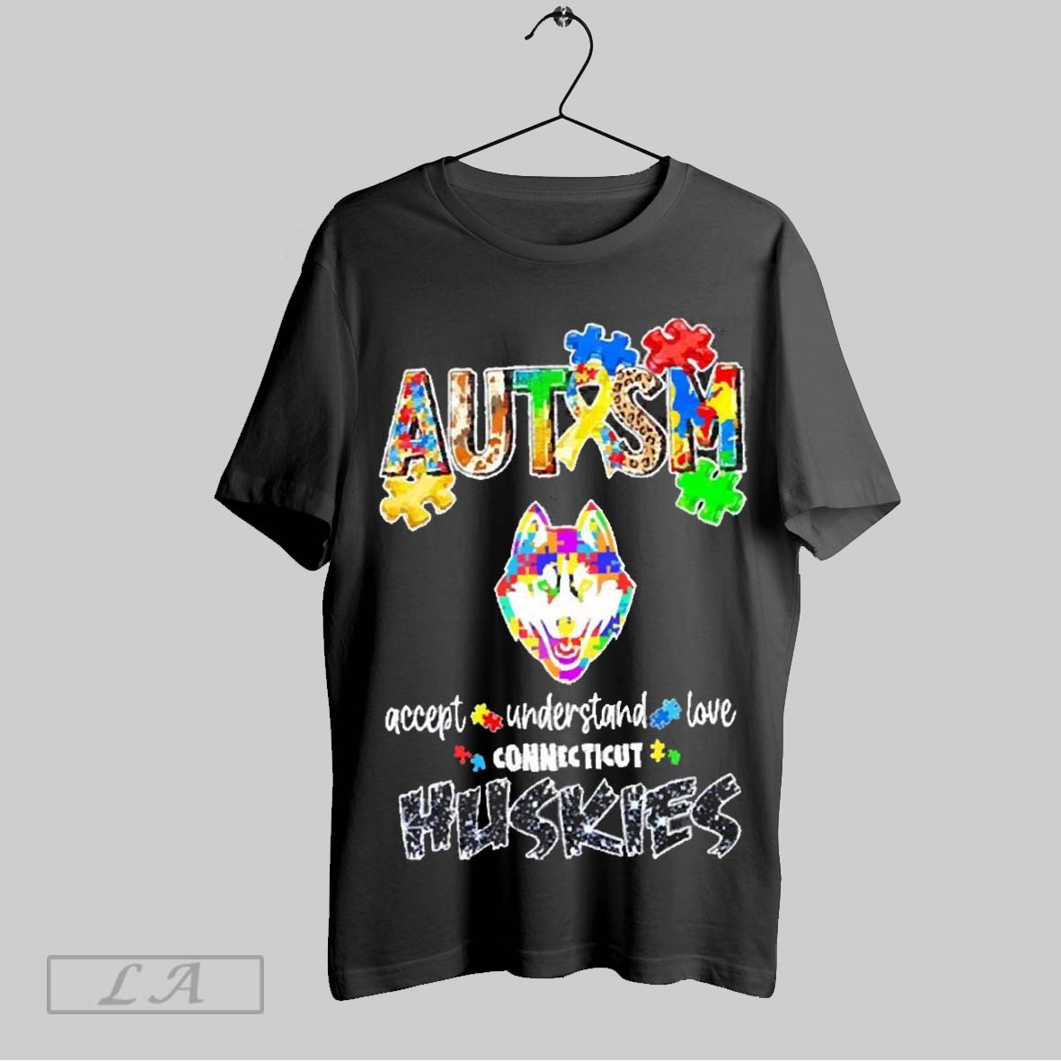 Top Connecticut Huskies Autism Accept Understand Love 2025 T Shirt Hoodie, Sweatshirt | CoreVibeTees.com