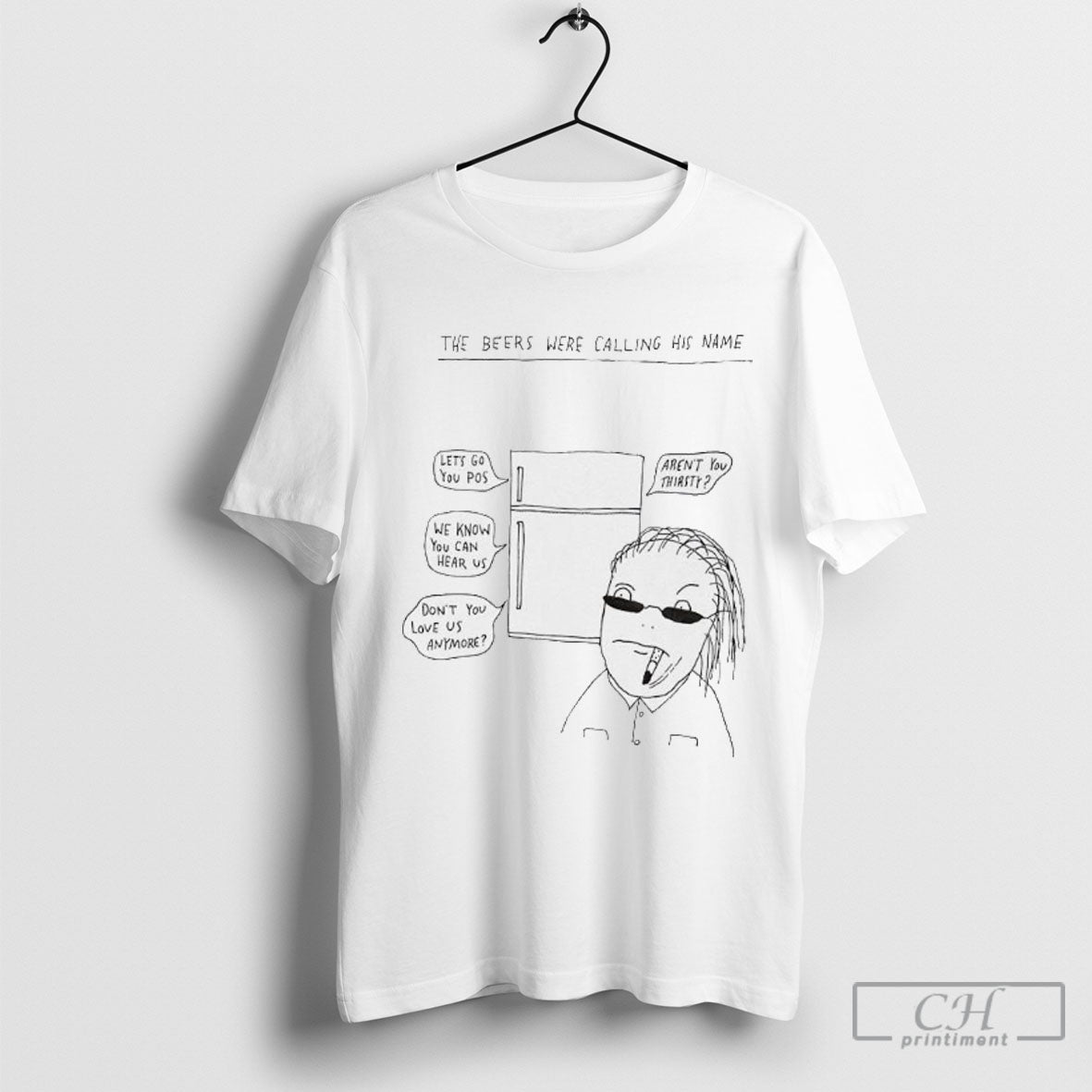 The Beers Were Calling His Name Shirt Hoodie, Sweatshirt | CoreVibeTees.com