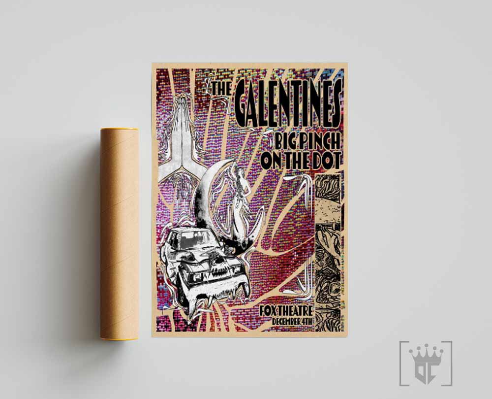 The Galentines Dec 4 2024 Fox Theatre In Boulder, CO Tour Poster-Portrait - Poster T-Shirts, Hoodie, Sweatshirt