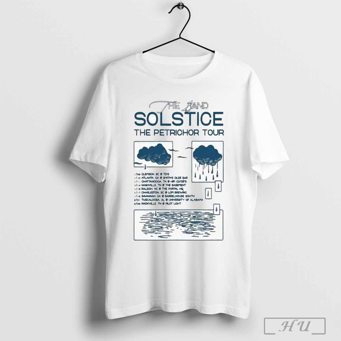 The Band Solstice The Petrichor Tour 2025 T Shirt Hoodie, Sweatshirt | CoreVibeTees.com