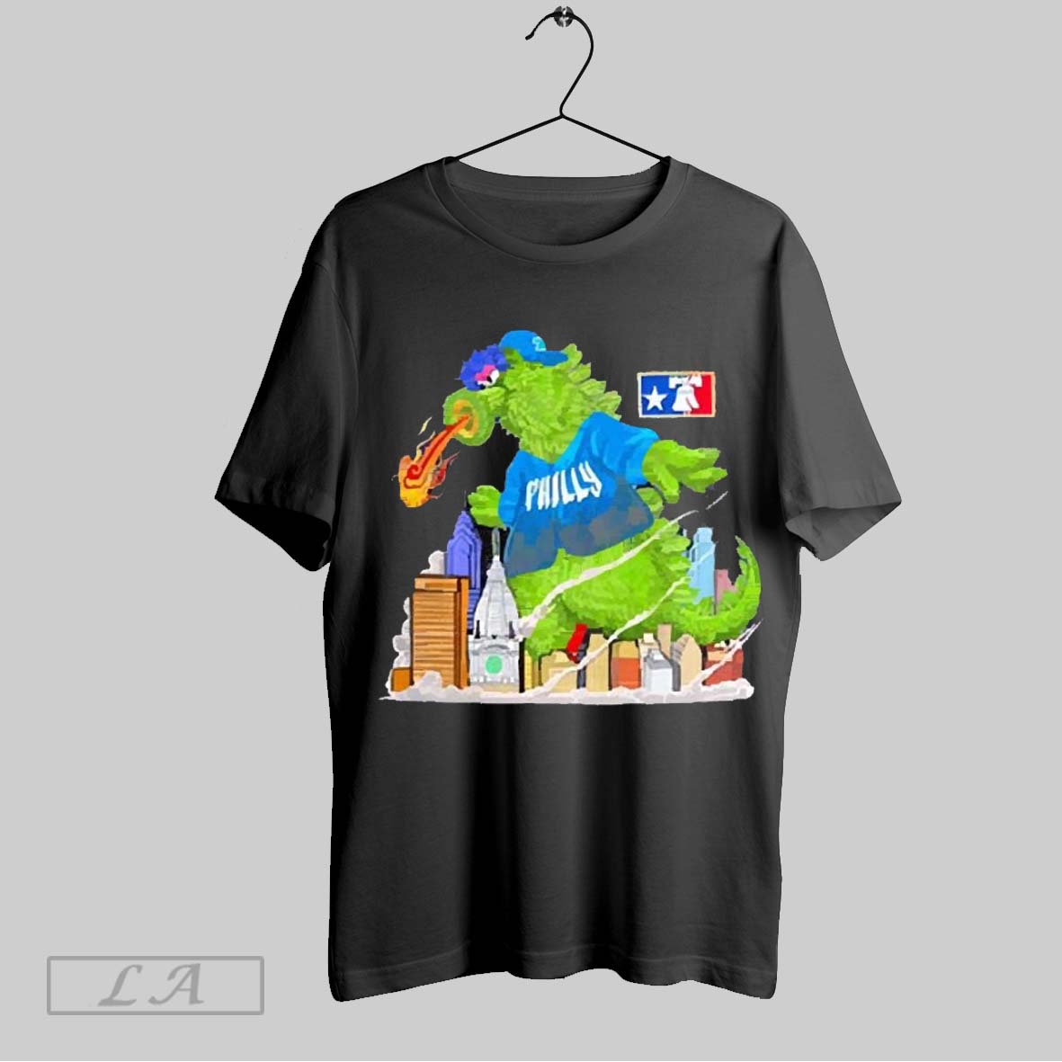 Top Phanzilla Phillie Phanatic X Godzilla 2025 T Shirt Hoodie, Sweatshirt | CoreVibeTees.com