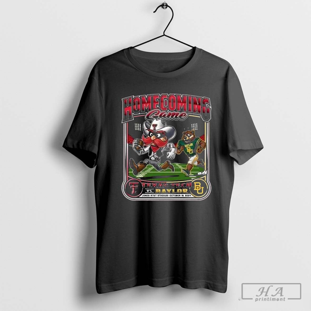 Texas Tech vs Baylor Homecoming Game Jones AT&amp;T Stadium October 19,2024 Shirt Hoodie, Sweatshirt | CoreVibeTees.com