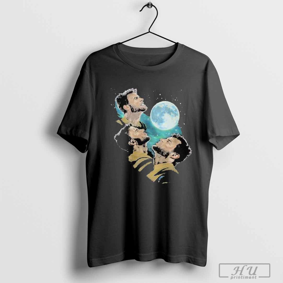 Three Wolverine Moon T-shirt Hoodie, Sweatshirt | CoreVibeTees.com
