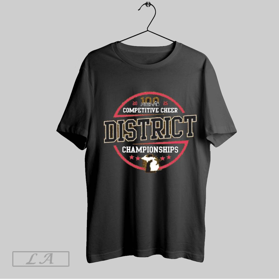 Top 2025 Mhsaa Competitive Cheer Districts T Shirt Hoodie, Sweatshirt | CoreVibeTees.com