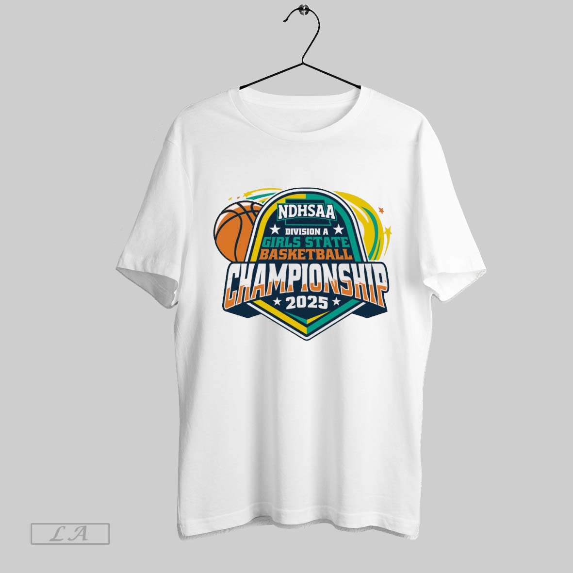 Top 2025 Ndhsaa Division A Girls State Basketball Championship Sweatshirt T Shirt Hoodie | CoreVibeTees.com