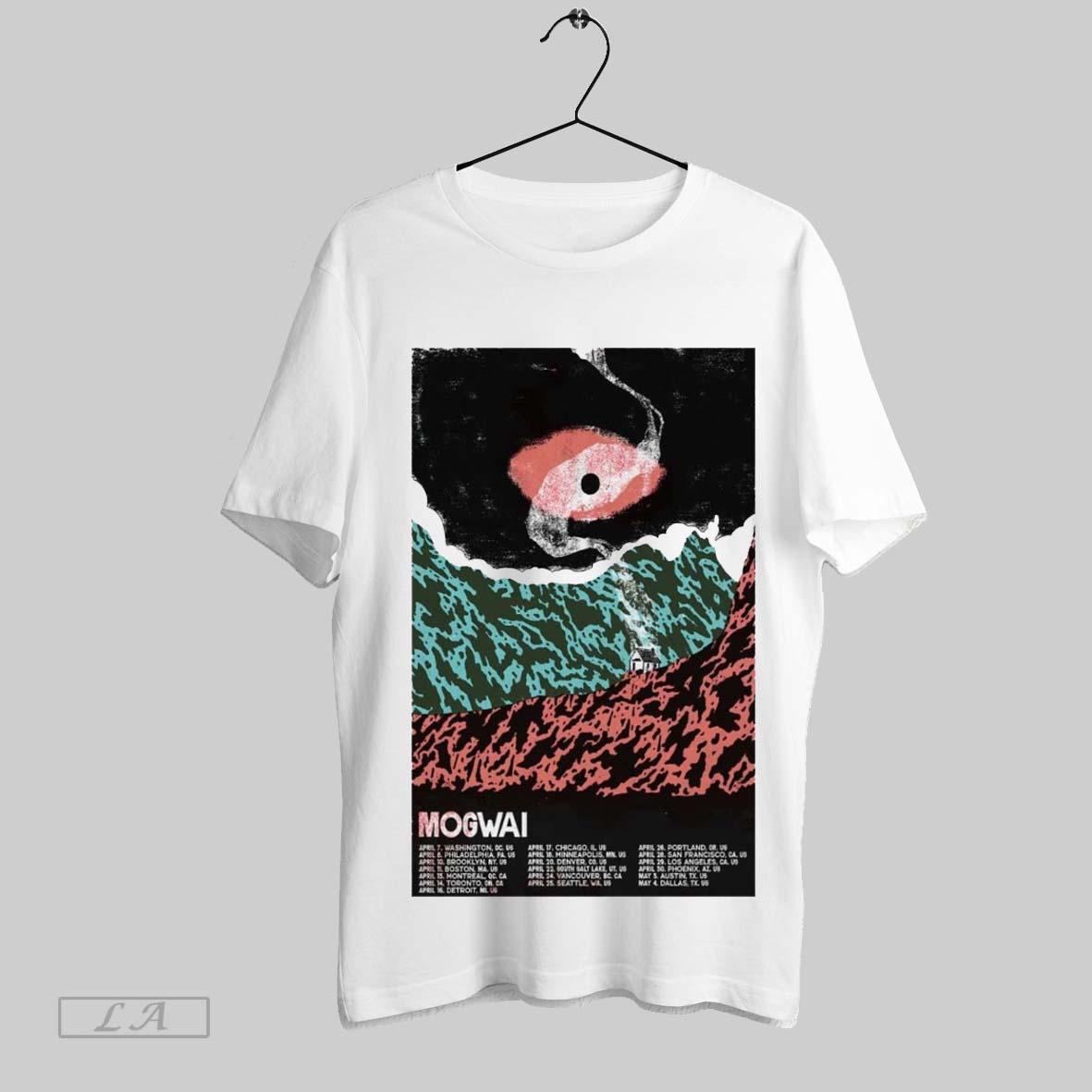 Top Poster Mogwai World Tour Us April May 2025 Sweatshirt T Shirt Hoodie | CoreVibeTees.com