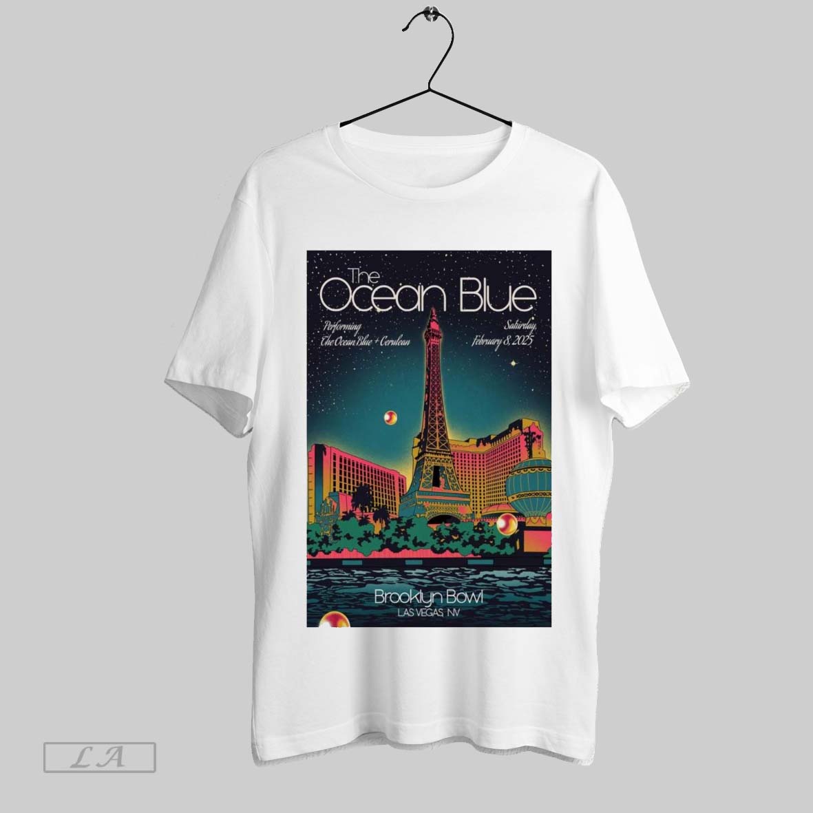 Top Poster The Ocean Blue Saturday February 8 2025 Las Vegas Nv Unisex Sweatshirt T Shirt Hoodie | CoreVibeTees.com