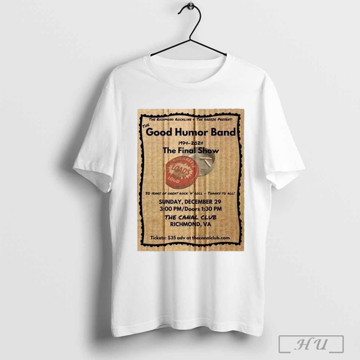 The Good Humor Band Farewell Show Sun Dec 29 2024 T-Shirts, Hoodie, Sweatshirt | CoreVibeTees.com