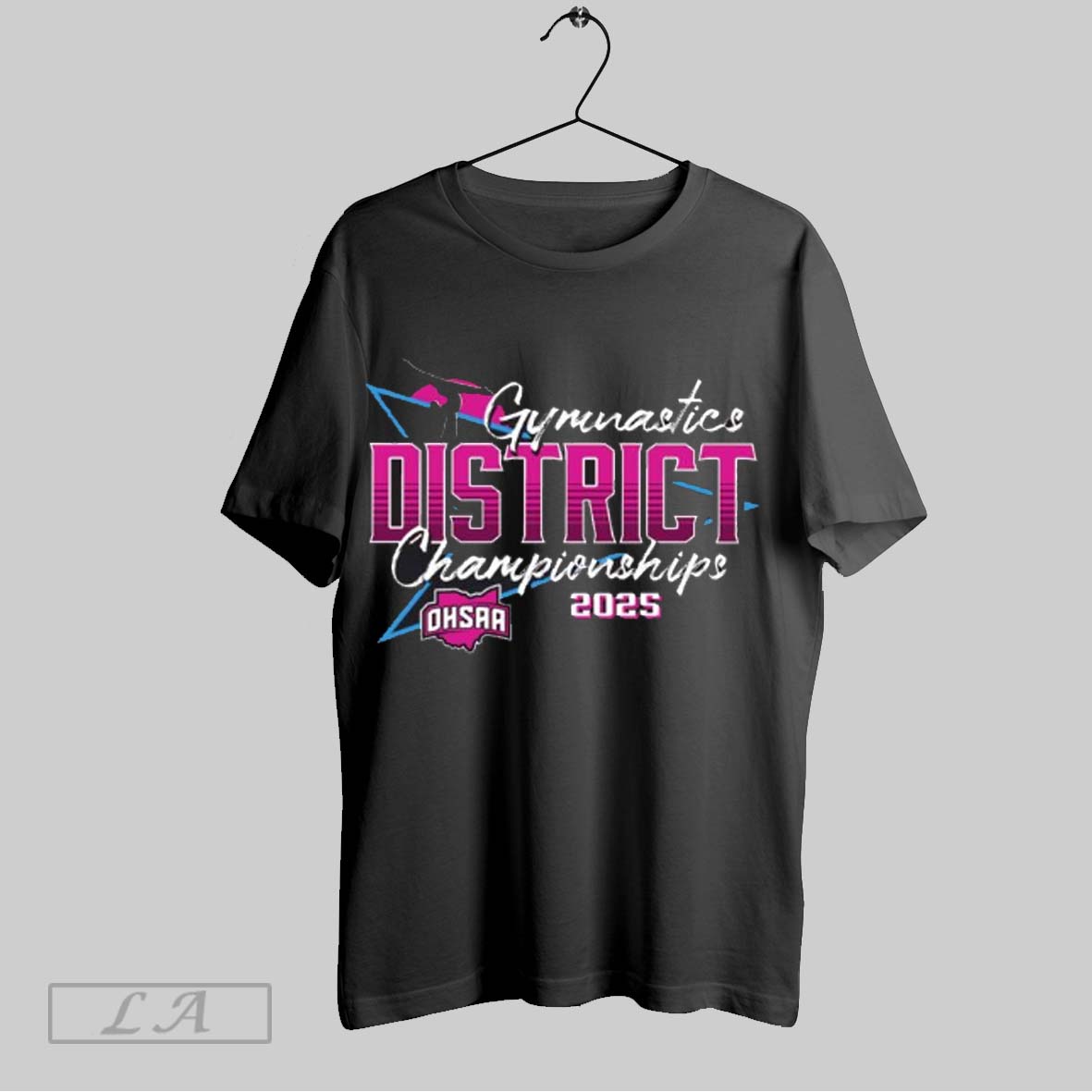 Top 2025 Ohsaa Gymnastics District Championships Sweatshirt T Shirt Hoodie | CoreVibeTees.com