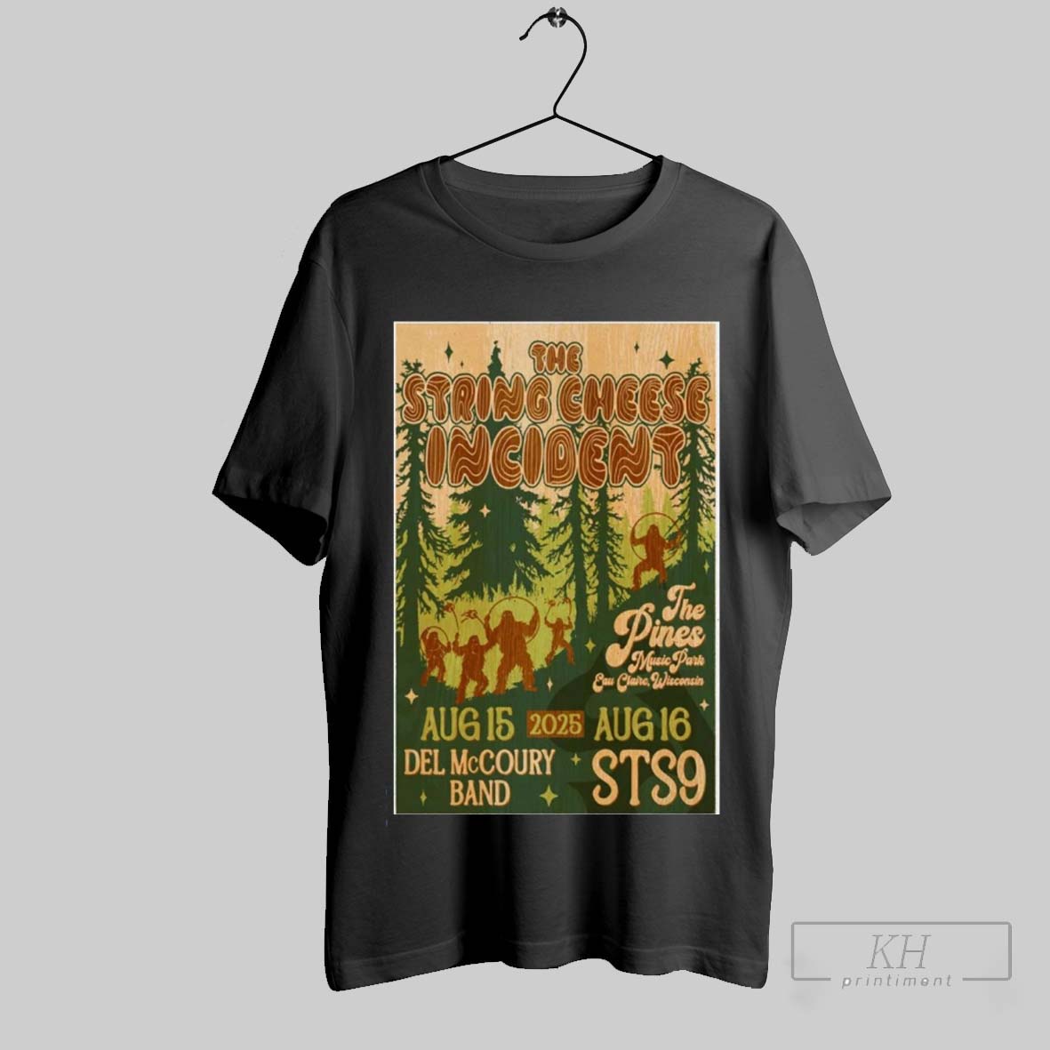 The String Cheese Incident August 15 16 2025 Eau Claire Wi Poster T Shirt Hoodie, Sweatshirt | CoreVibeTees.com