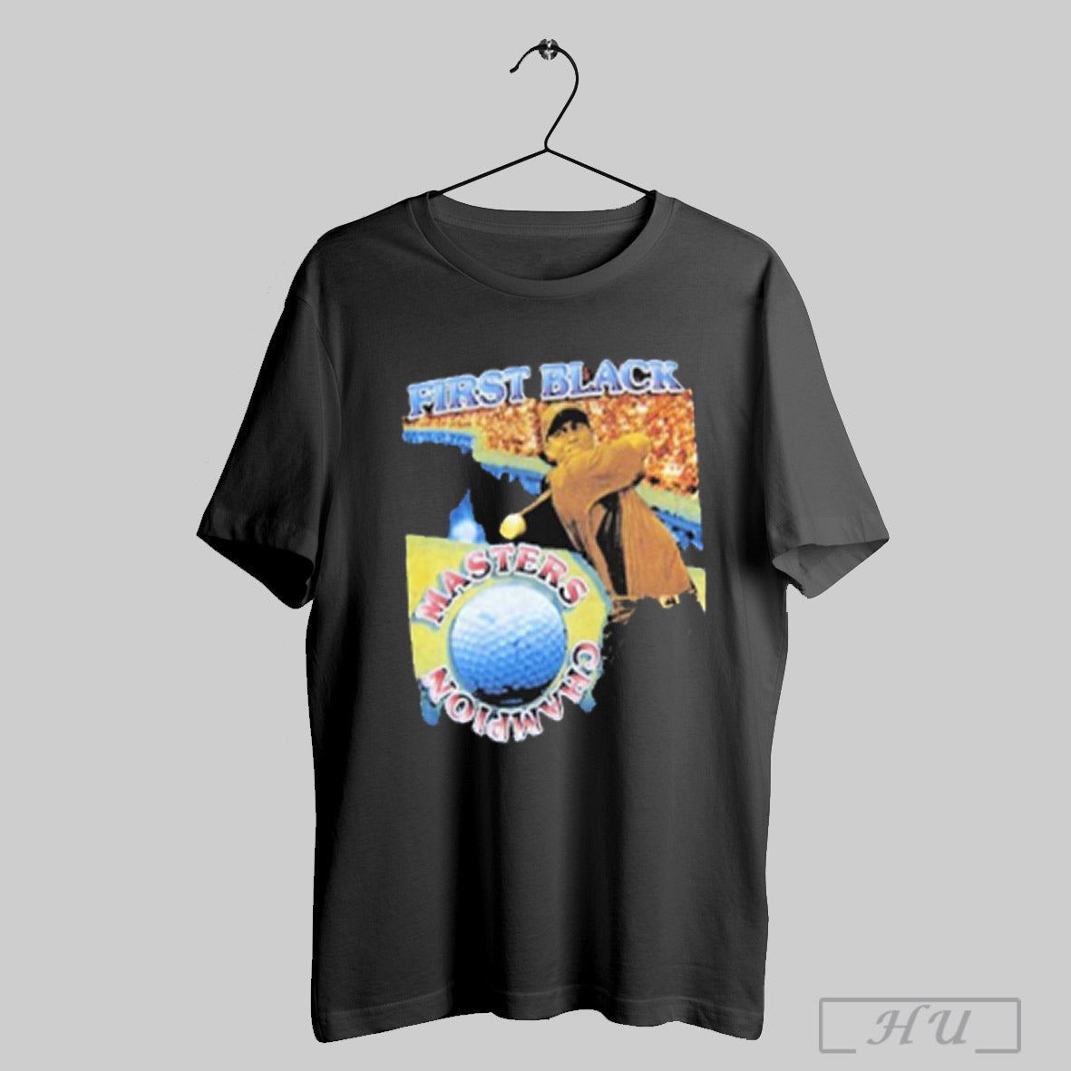Tiger Woods First Black Masters Champion T Shirts Hoodie Sweatshirt | CoreVibeTees.com