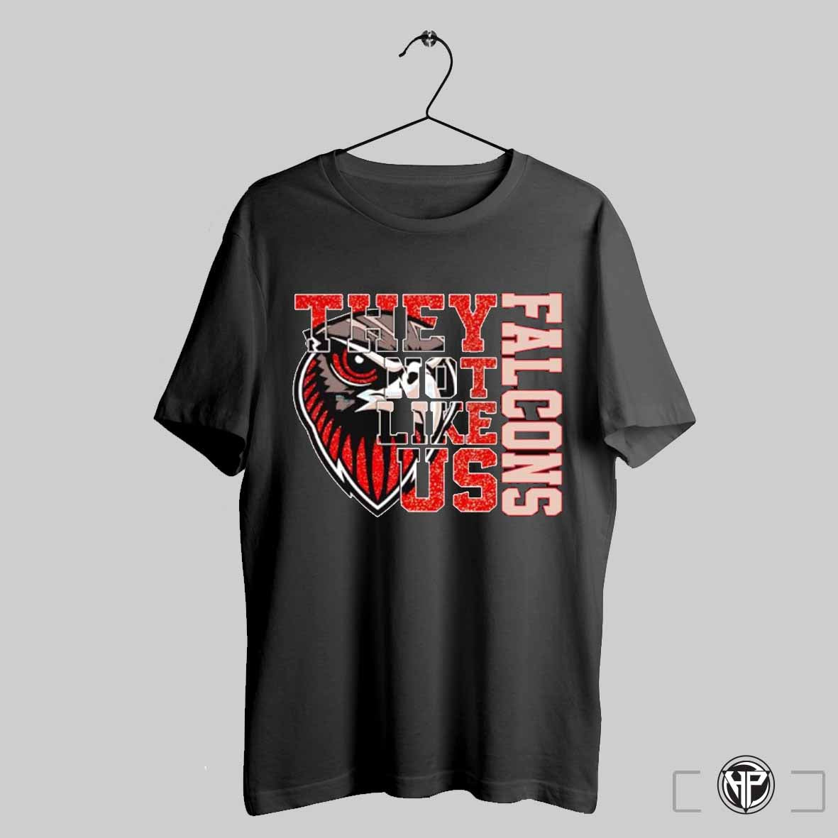 They Not Like Us Atlanta Falcons Football Mascot Shirt Trendy Sweatshirt Hoodie | CoreVibeTees.com