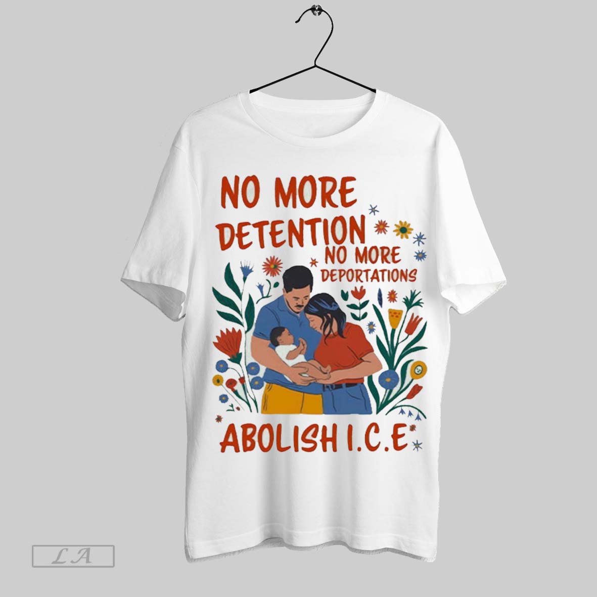 Top No More Deportation No More Detention Abolish Ice Unisex Sweatshirt T Shirt Hoodie | CoreVibeTees.com