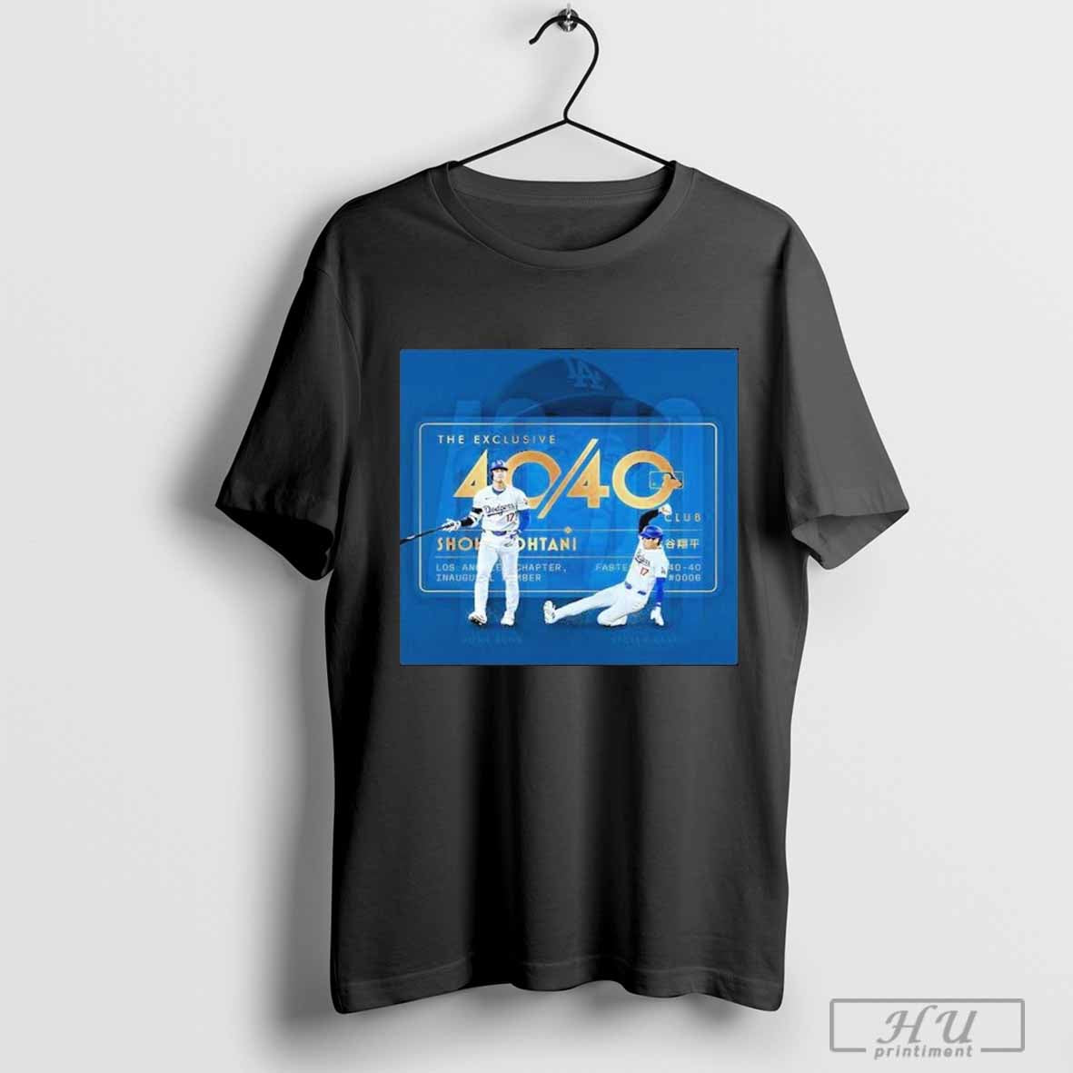 The Exclusive Shohei Ohtani 40-40 Club T-shirt Hoodie, Sweatshirt | CoreVibeTees.com