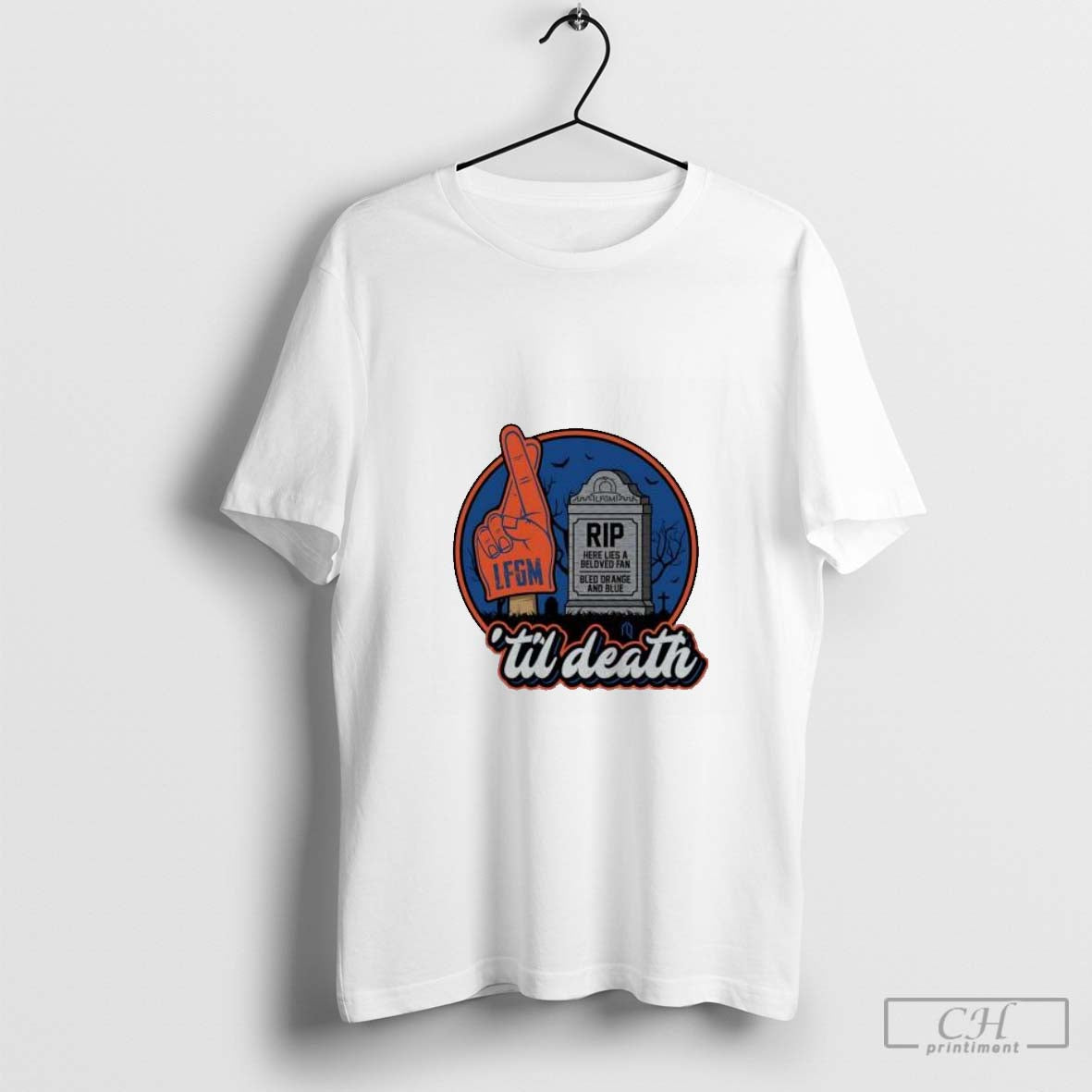 Til Death LFGM New York Mets RIP here lies a beloved fan shirt Hoodie, Sweatshirt | CoreVibeTees.com