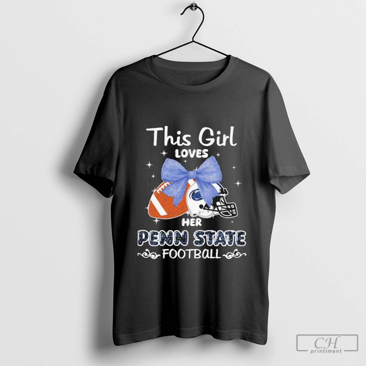 This Girl Loves Her Penn State Football Vintage Shirt Hoodie, Sweatshirt | CoreVibeTees.com