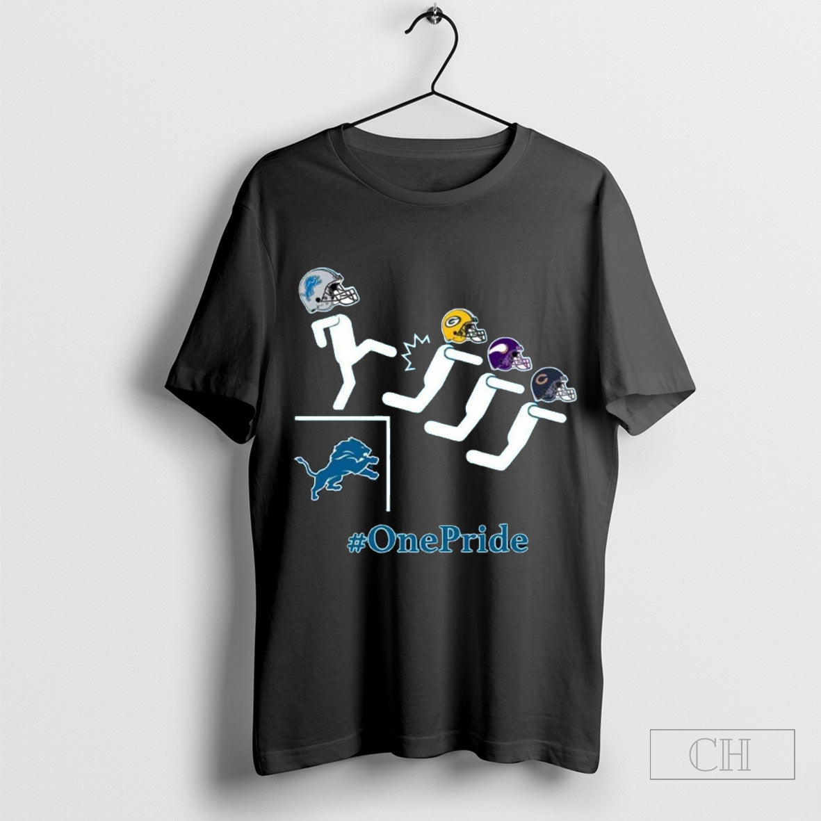Time for Round 2 Detroit Lions Kick Packers Vikings Bears One Pride t-shirt Hoodie, Sweatshirt | CoreVibeTees.com