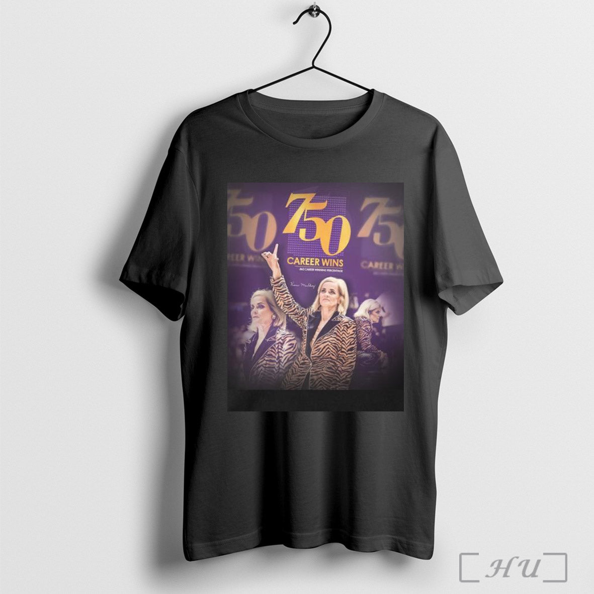 Trendy Kim Mulkey Lsu Womens Basketball 750 Career Wins 862 Career Winning Percentage Shirt Sweatshirt Hoodie