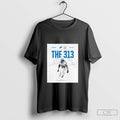 The 313 Uniform combo Week 7 Detroit Lions vs Minnesota Vikings Poster t-shirt Hoodie, Sweatshirt | CoreVibeTees.com