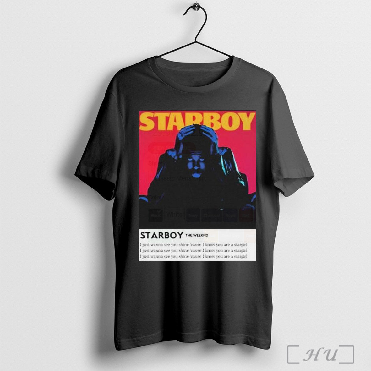 The Weeknd Starboy T Shirt Sweatshirt Hoodie | CoreVibeTees.com