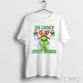 Top The Grinch Is My Spirit Animal Merry Christmas 2024 T Shirt Hoodie, Sweatshirt | CoreVibeTees.com