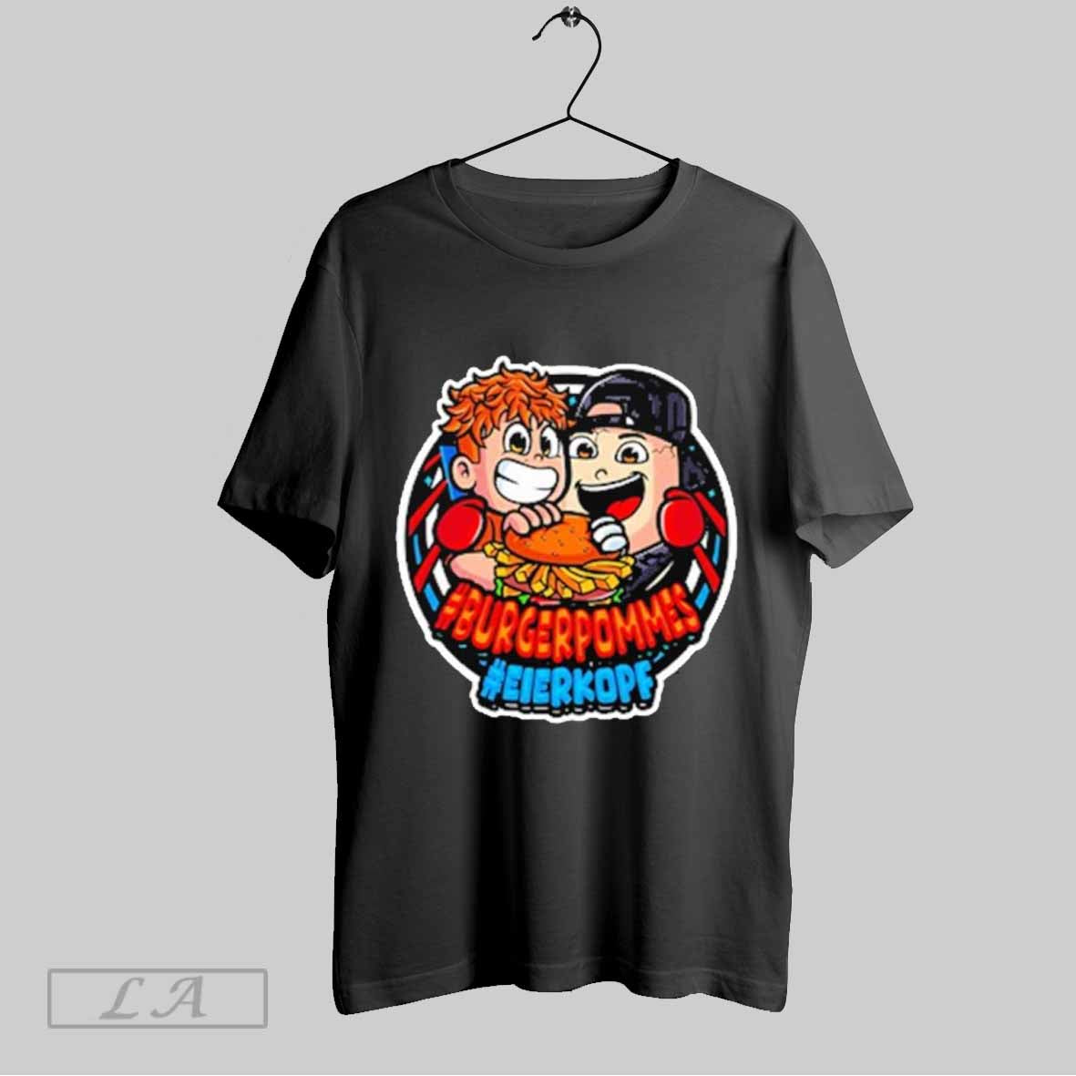 Top Burgerpommes Eierkopf 2025 T-Shirts, Hoodie, Sweatshirt | CoreVibeTees.com