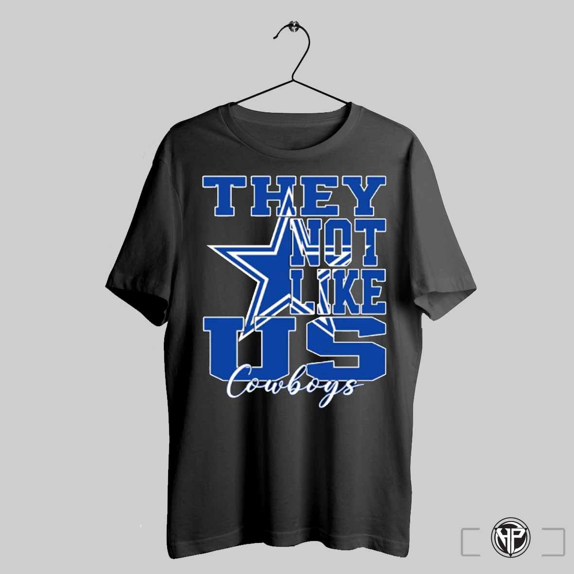 They Not Like Us Dallas Cowboys Football 2024 Logo Shirt Trending Sweatshirt Hoodie | CoreVibeTees.com
