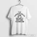 Trendy Kevin Owens The Canadian Dream Son Of A Security Systems Technician T Shirt Hoodie, Sweatshirt | CoreVibeTees.com