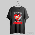 This Girl Loves Her Kansas City Chiefs Heart Diamond T Shirts Sweatshirt Hoodie | CoreVibeTees.com