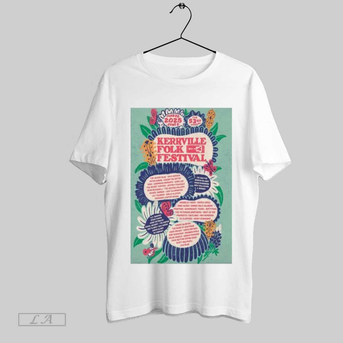 Top Kerrville Folk Festival On May 22 2025 In Kerrville Tx Poster T Shirt Hoodie, Sweatshirt | CoreVibeTees.com