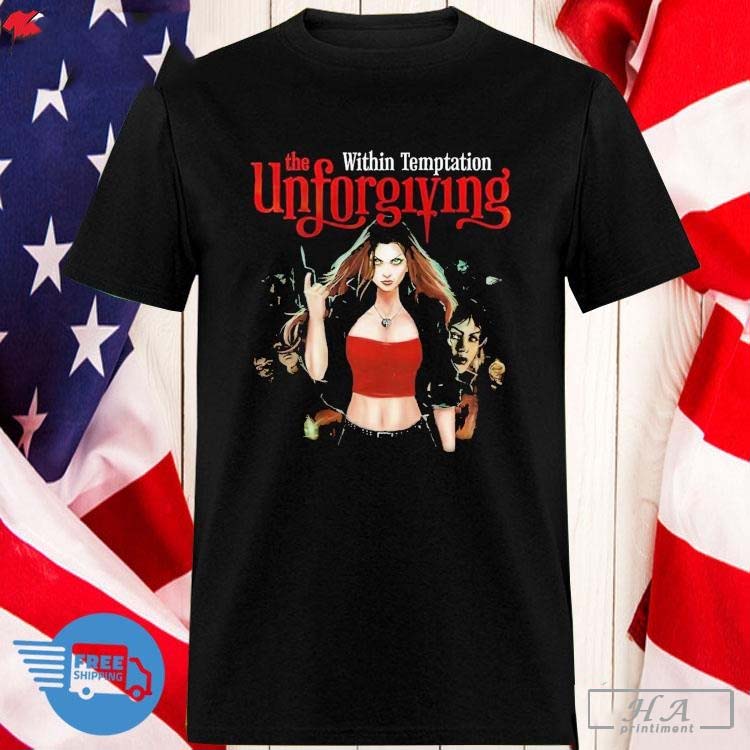 The Within Temptation Unforgiving T-shirt Hoodie, Sweatshirt | CoreVibeTees.com