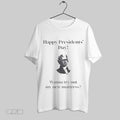 Top Happy Presidents Day 2025 George Washington Sweatshirt T Shirt Hoodie | CoreVibeTees.com