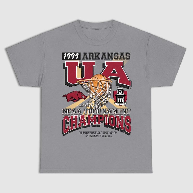 University of Arkansas Tournament Champs NC AA Merch, graphic vintage sports tees summer shirts for men Hoodie,... (Image 5)