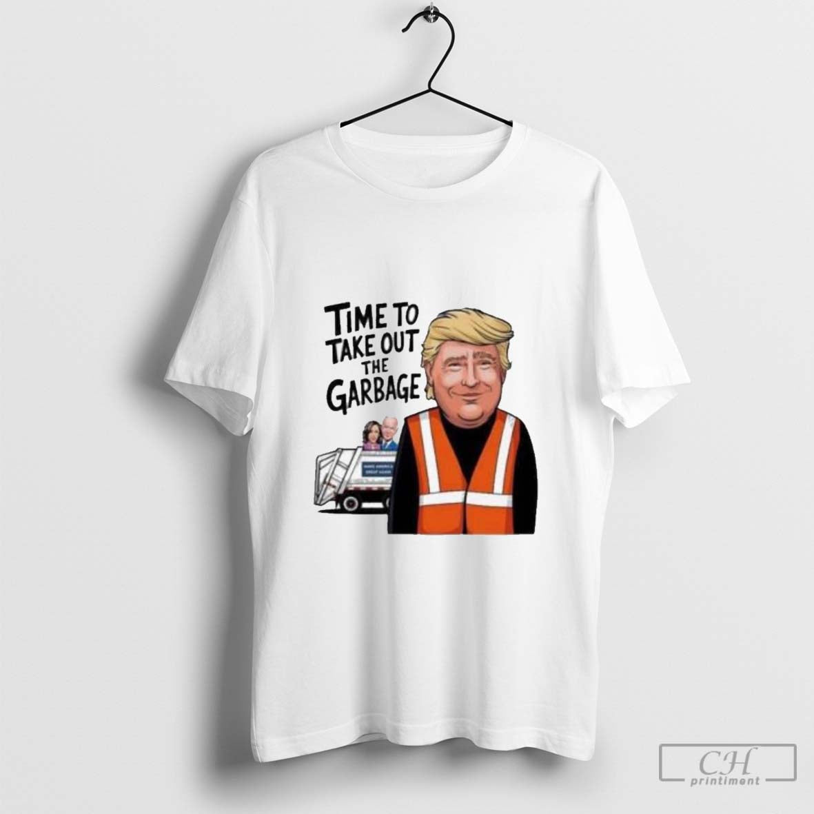 Time To Take Out The Kamala And Biden Garbage Trump Garbage Truck Shirt Hoodie, Sweatshirt | CoreVibeTees.com