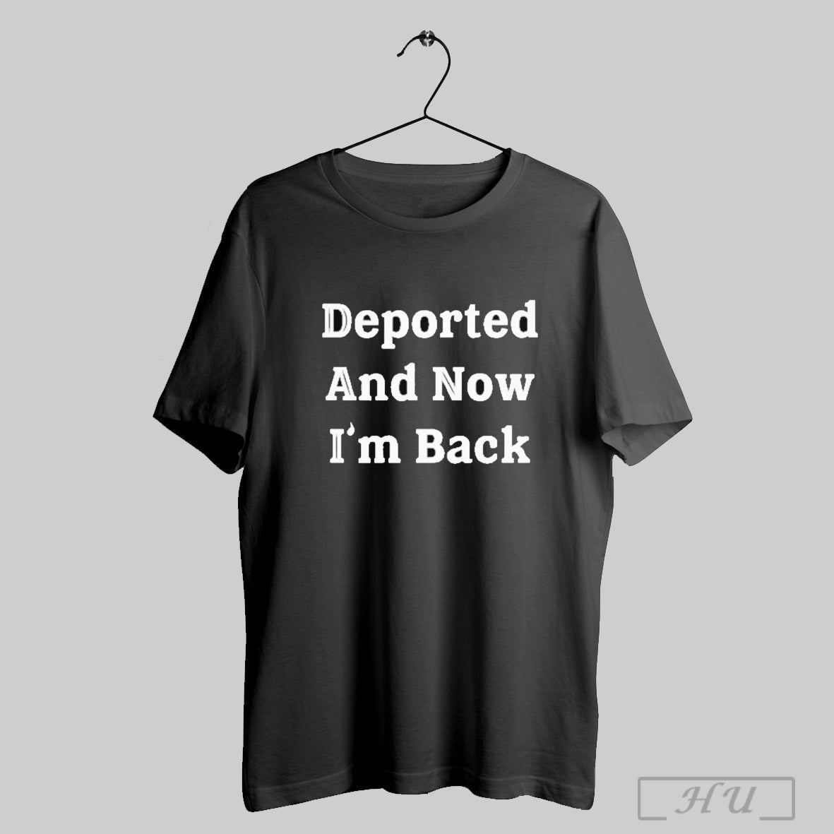 Tom Homan Wearing Deported And Now Im Back Shirt Sweatshirt Hoodie | CoreVibeTees.com